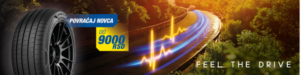 Prolećna kampanja - Goodyear - povraćaj novca do 9,000